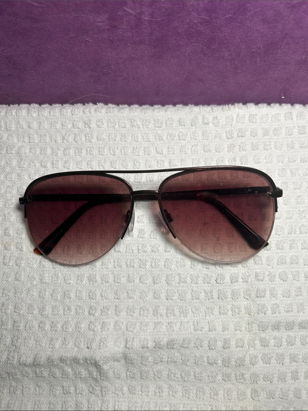GRADUAL Brown Tinted Aviator Sunglasses